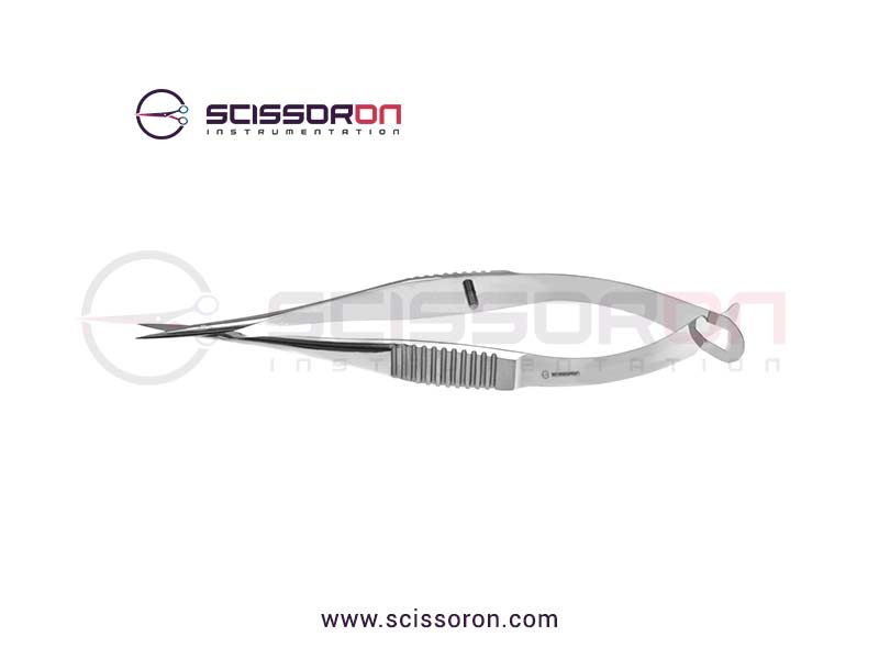 McPherson-Vannas Iris Scissor 3.0mm Straight Blades