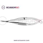 McPherson-Vannas Iris Scissor 11mm Curved Blades
