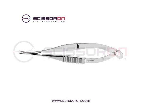 McPherson-Vannas Iris Scissor 11mm Curved Blades