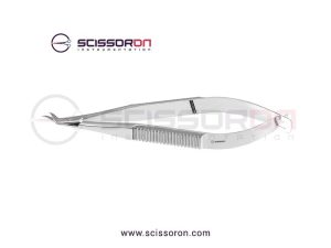 McPherson-Castroviejo Corneal Section Scissor Curved Left Blades