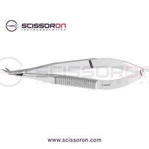 McPherson-Castroviejo Corneal Section Scissor Curved Left Blades