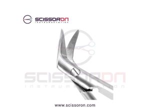 McPherson-Castroviejo Corneal Section Scissor Curved Left Blades-02