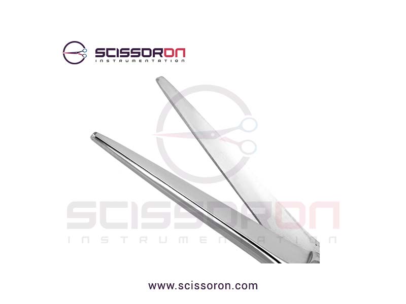 Brown Dissecting Scissor Straight Blades Heavy Pattern-02