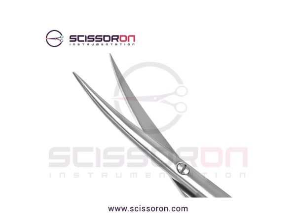 Brophy Gum And Suture Scissor Curved Blades Sharp End