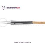 Tennant Tying Forceps 6.0mm TC Dust Surface Straight Jaws