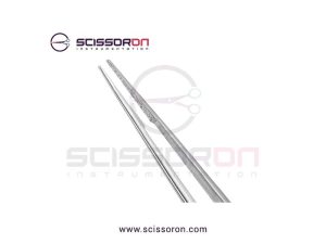 Tennant Tying Forceps 6.0mm TC Dust Surface Straight Jaws-02