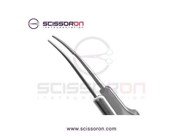 Tennant Tying Forceps 6.0mm TC Dust Surface Curved Jaws-02