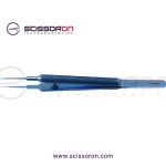 Tennant Tying Forceps 6.0mm TC Dust Surface Straight Jaws Titanium