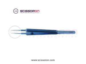 Tennant Tying Forceps 6.0mm TC Dust Surface Straight Jaws Titanium