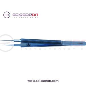 Tennant Tying Forceps 6.0mm TC Dust Surface Straight Jaws Titanium