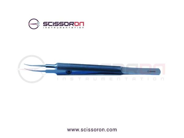 Tennant Tying Forceps 6.0mm TC Dust Surface Curved Jaws Titanium Tennant Tying Forceps 6.0mm TC Dust Surface Curved Jaws Titanium