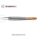 McPherson Tying Forceps 4.0mm TC Dusted Straight Jaws