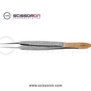 McPherson Tying Forceps 4.0mm TC Dusted Straight Jaws