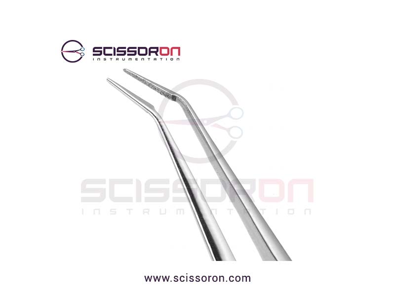 McPherson Tying Forceps 4.0mm TC Dusted Angled Jaws-02