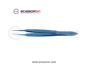 McPherson Tying Forceps 4.0mm TC Dusted Straight Jaws