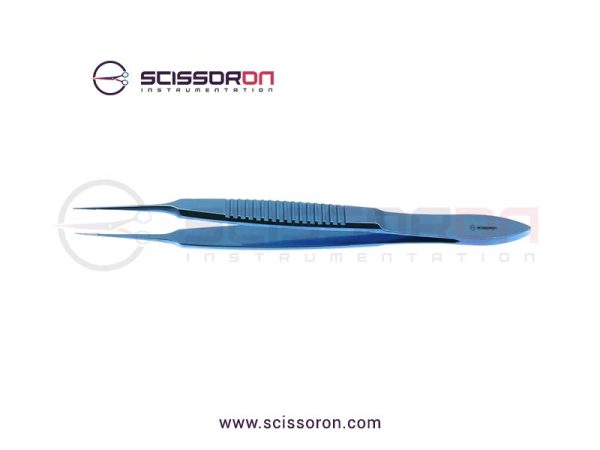 McPherson Tying Forceps 4.0mm TC Dusted Straight Jaws