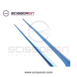 McPherson Tying Forceps 4.0mm Straight Jaws Titanium-02