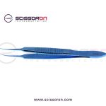 McPherson Tying Forceps 4.0mm Curved Jaws Titanium