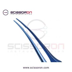 McPherson Tying Forceps 4.0mm Curved Jaws Titanium-02