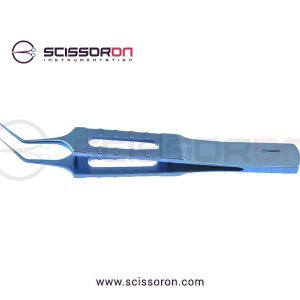 McPherson Tying Forceps 6.0mm Angled Jaws Titanium