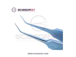McPherson Tying Forceps 5.0mm Angled Jaws Titanium-02