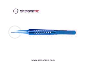 Maumenee Tying Forceps 6.0mm TC Dust Straight Jaws