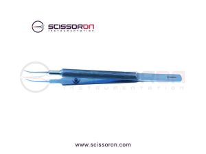 Tennant Tying Forceps 6.0mm Smooth Curved Jaws Titanium