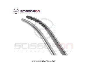 Brophy Dressing Forceps Curved Jaws