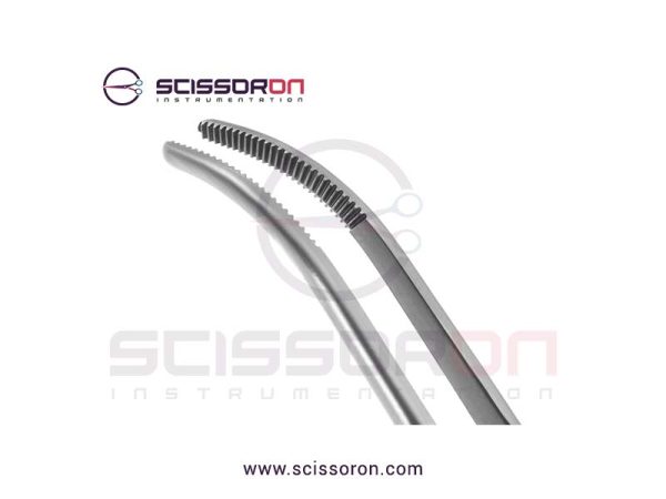 Brophy Dressing Forceps Curved Jaws