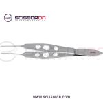 McPherson Tissue Forceps 1x2 Teeth Straight Jaws