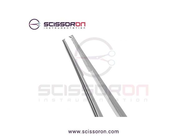 McPherson Tissue Forceps 1x2 Teeth Straight Jaws-02