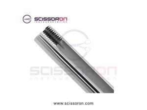 Brown Side Grasping Tissue Forceps with 7x8 Teeth Jaws