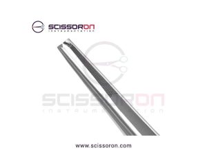 Standard Tissue Forceps Delicate 1x2 Teeth End Serrated Platform-02