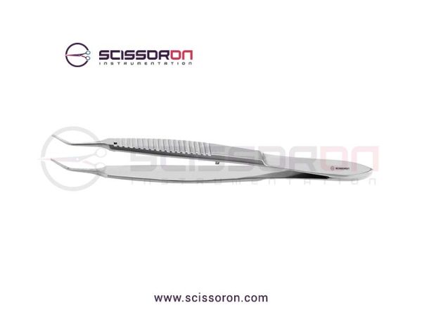McPherson Corneal Suturing Forceps 45° Angled Jaws-01