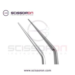 Bechert Tying Forceps 10mm Tying Platform Angled Jaws