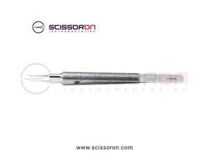 Tennant Tying Forceps 6.0mm Smooth Curved Jaws