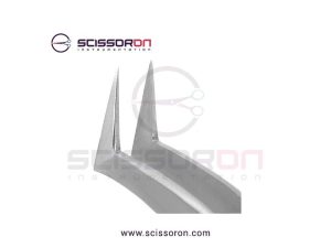 Jeweler Type Forceps #6 with Angled Tips