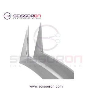 Jeweler Type Forceps #6 with Angled Tips