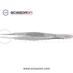 Jeweler Type Forceps 3.0mm Serrated Tip