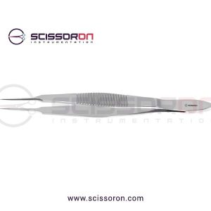 Jeweler Type Forceps 3.0mm Serrated Tip