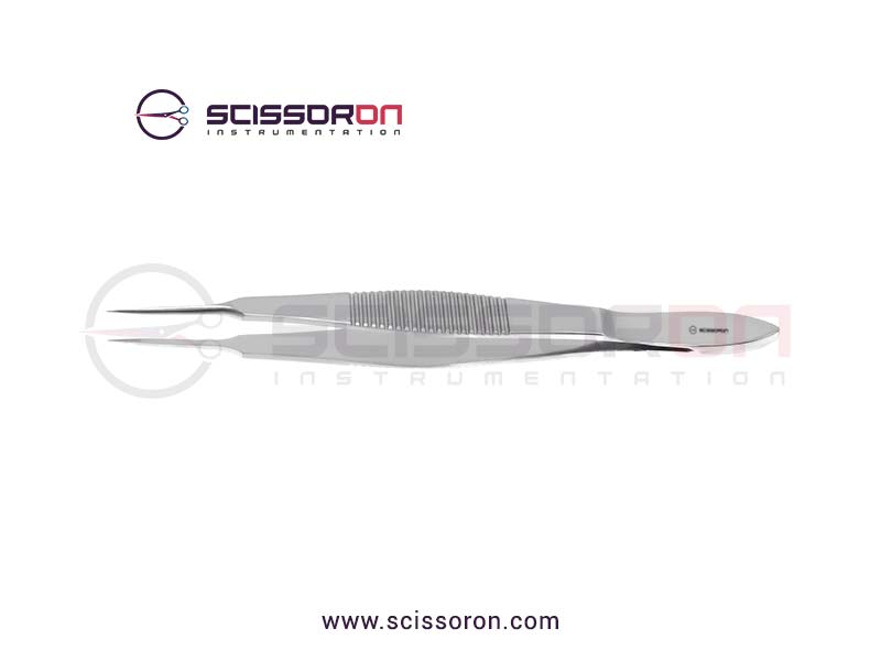 Jeweler Type Forceps 3.0mm Serrated Tip