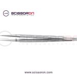 Dilator Microsurgical Forceps 0.2MM Smooth Surface Jaws Rond Balanced Handle