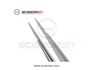 Dilator Microsurgical Forceps 0.3MM Smooth Surface Jaws Rond Balanced Handle