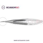 The Tennant Colibri Tying forceps with 5.0mm tying platform with 0.12mm 1x2 teeth