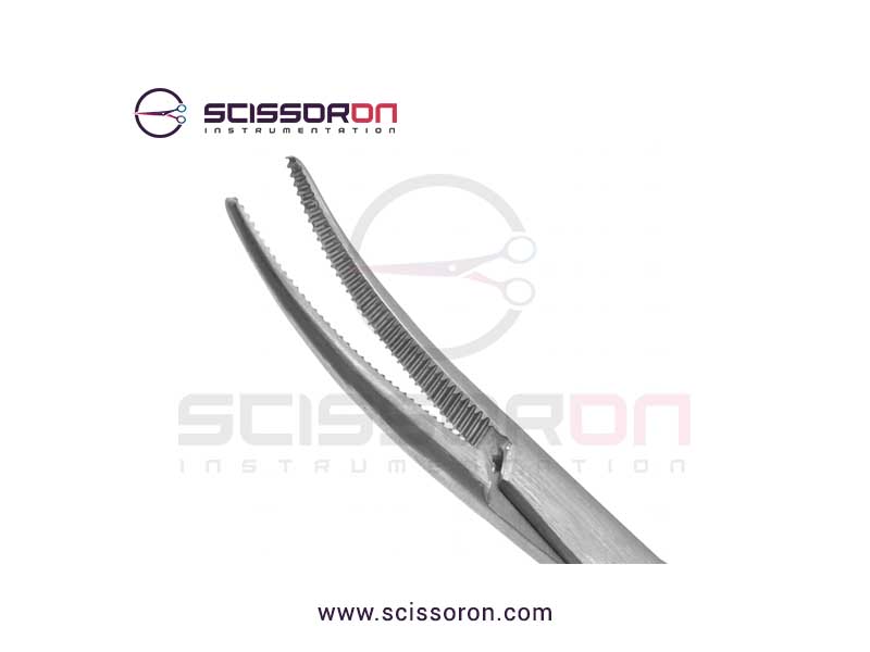 Jacobson Micro Hemostatic Mosquito Forceps Delicate Curved Jaws-02