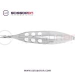 McPherson Micro Needle Holder Straight Smooth Jaws without lock