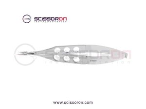McPherson Micro Needle Holder Straight Smooth Jaws without lock