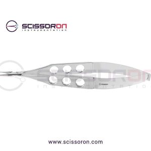 McPherson Micro Needle Holder Straight Smooth Jaws without lock