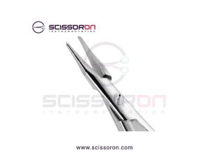 McPherson Micro Needle Holder Straight Smooth Jaws without lock-02