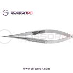 Bechert-Sinskey Needle Holder 9.0mm Smooth Curved Jaws
